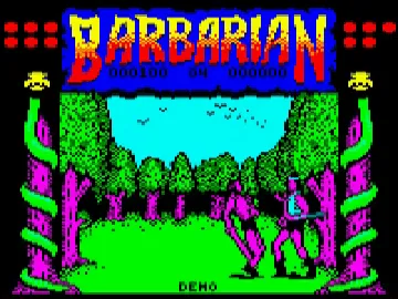 Barbarian (1988)(Superior)[BARB] screen shot game playing